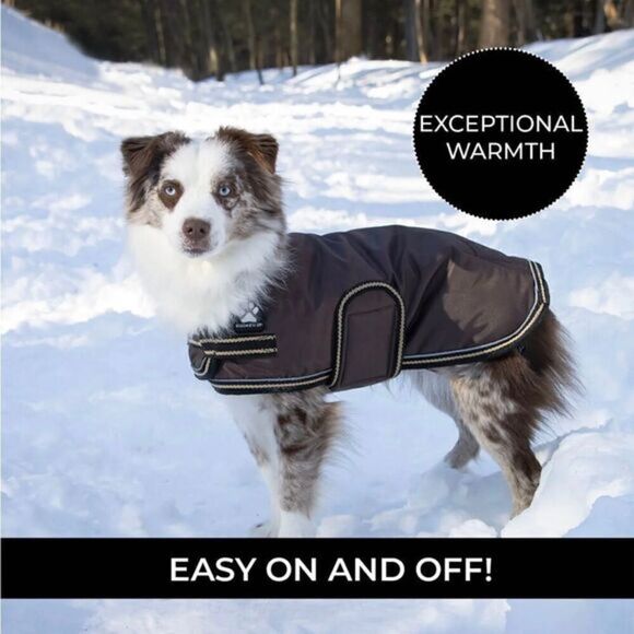 🔥HOST PICK🔥Shedrow K9 Tundra Black Dog Coat MS NWT - Picture 1 of 10